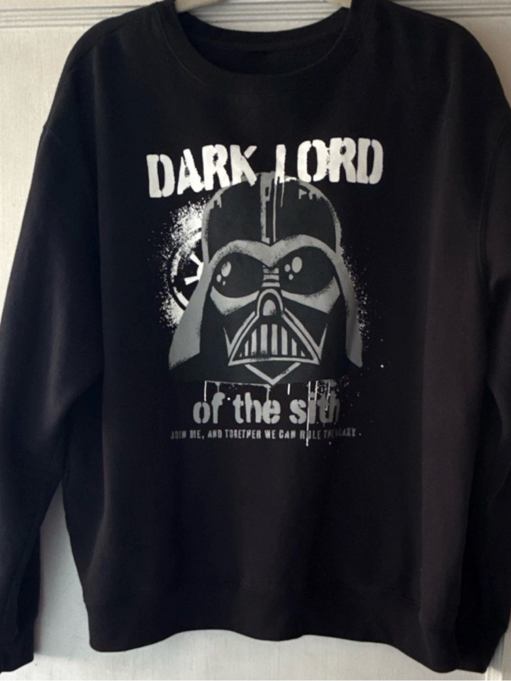 Star Wars Darth Vader “Dark Lord of the Sith” Graphic Crewneck XL